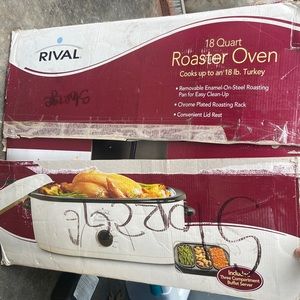 Rival roaster oven 18 quart